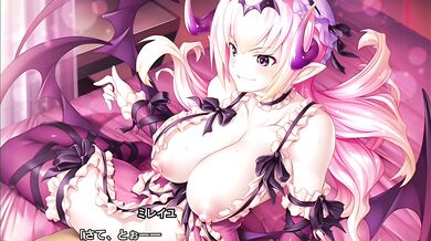In a dream, Mireille explores her sexual fantasies with her taimanin master in the second part of this erotic RPG hentai video.