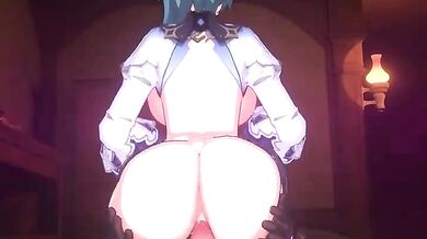 Eula's Booty Shake [753D]