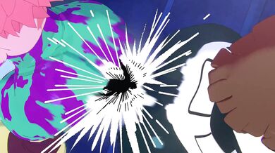 Mina and Ochaco Catch a Criminal [ScragBoy] in the Trap!