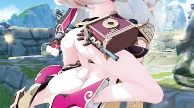 TeshiiLatte's Yanfei Cowgirl Rides Hard and Gives Good Head