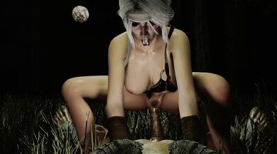 Sexy Sorceress Ciri's Magical Orgies - Part 1