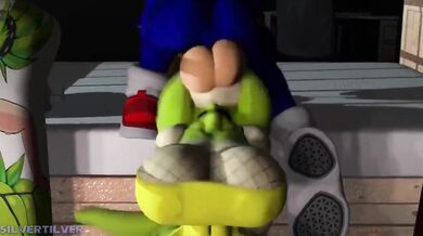 Sonic's Face-Pounding Gangbang Orgy