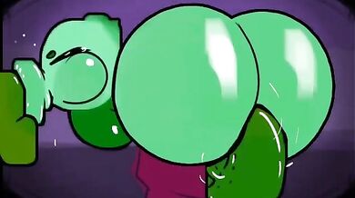 Busty bombshell gets creamed with gooey loads!