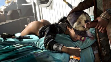 Tipsy Clementine Rides the D and Sucks off Shaft with Her BFF Niisath