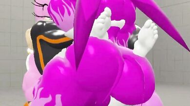 Amy, Wave and Tangle 7-A: The Hentai Porno Adventure Begins!