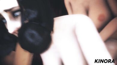 Mother-Daughter Spitroast - Elizabeth's First Time!