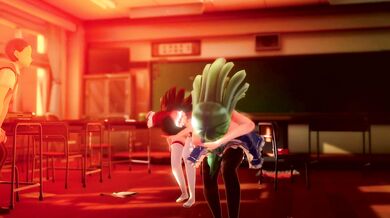 Sanae and Reimu School Photoshoot - Sex Dance Remake Porn Creation Committee Gameplay