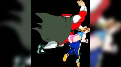 Street Fighter's Chun Li Bound and Spanked by Evil Mastermind M.Bison