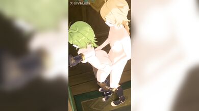 [College Girl] Standing Sex [Uncut]