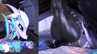 DigiWorld: A Kx2-SFM Hentai Parody of Digital World Porn