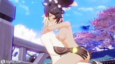 Lonely Xinyan yearns for a rough and tough fucking from Alpha_08