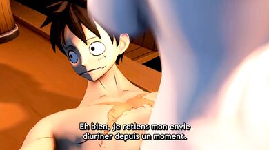 Nami's Rough and Tumble Lesbian Lessons for Luffy [Dominica9sfm] [FRENCH-SUB]