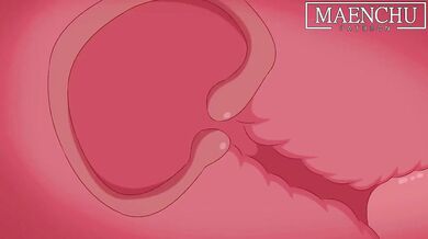 Exploring the depths of pleasure with Takanashi and Kiara (Maenchu)