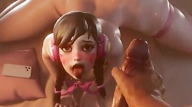 'Overwatch - D.va's Facials and Fun Adventures'