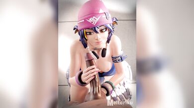 Jerking Off Kiriko's Love Juice