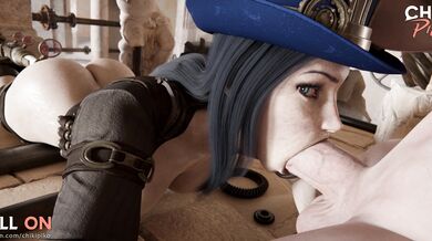 - Caitlyn Gets a Lewd Blowjob from Her Boyfriend