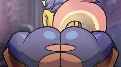 Satisfying Sly with his Huge Dick in Carmelita's Phat Ass