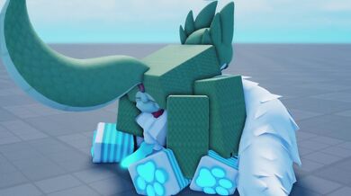 The Kobold's Assistant in Anal Play with the Protogen's Canine Companion