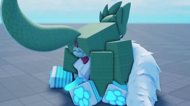The Kobold's Assistant in Anal Play with the Protogen's Canine Companion