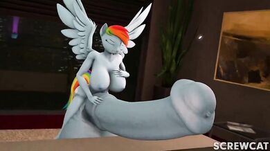 Bedtime Bliss Rainbow Dash Futanari Growth Screwcat MagicalMysticVA Voice