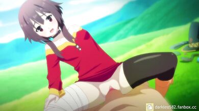 Megumin's KonoSuba Masturbation Session [Darkleo582]
