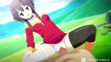 Megumin's KonoSuba Masturbation Session [Darkleo582]