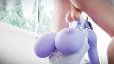 Widowed MILF Gagging on Giant Cock in 'Deep Throat' Tribute, Reinvented in 3D!