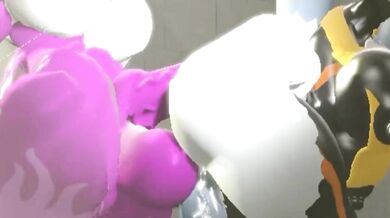 Rainbow-colored Lesbian Love in a Nude Beach - Amy, Wave and Tangle 3-B