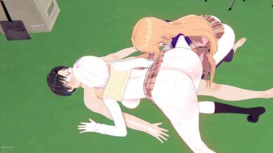 Extremely Hardcore: Alice and Erina Nakiri from Shokugeki no Soma in a R18 Threesome