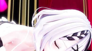 Sexy Nerd Girl Loves Anal Tickling with Her Mechanical Boyfriend