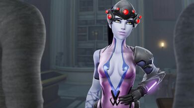 Cooling Down with Widowmaker [Interracial][4K]