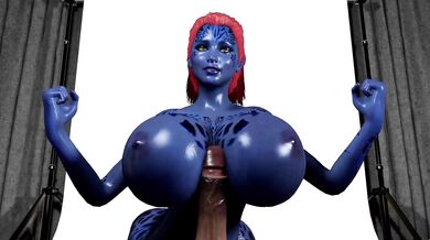 Black Stud's Fat Cock Gets Sucked and Jerked Off by Curvy Blonde Mistress