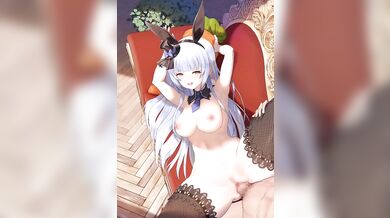 Sinful Slut Sucks and Fucks her Way through Virtual Reality Hentai World in Ultimate Holo-Live Compilation #15