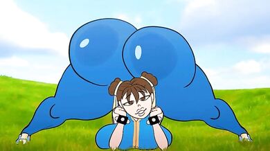 [Ass-tro] Chun-Li (Fortnite) twerk (cloth version)