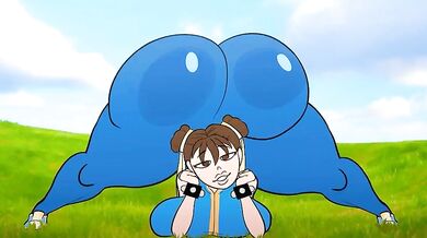 [Ass-tro] Chun-Li (Fortnite) twerk (cloth version)