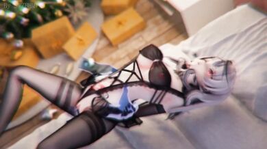 12.5 Stockings and 1080p HD MMD Action