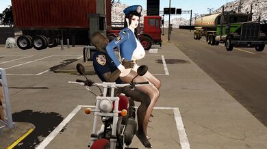 Medusa Gets Fucked by the Police in Public Sex Scene #3