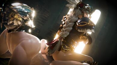 The Mighty Stallion: Lenneth Knight's Riding Stance