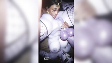 Illari Gobbling Down Tasty NYL Treats.