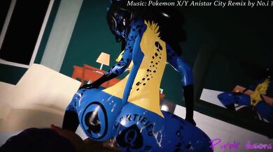 Lucario's Black Revenge Ride: The Reverse Cowgirl Heist