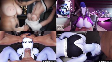 Shoot Your Load In This Overwatch Orgy!
