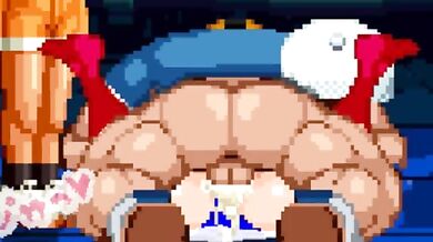 Superheroine Gangbang with Brian the Breeder