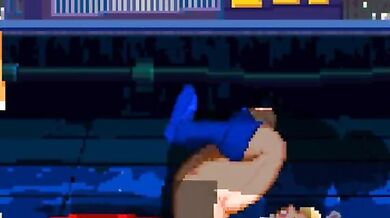 Superheroine Gangbang with Brian the Breeder