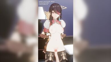 Beidou's Slutty Thigh-Fuck Session [Cry3x]