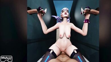 'Evelynn's Intimate Wetness Experience' POV Threesome [WhyfuVR]