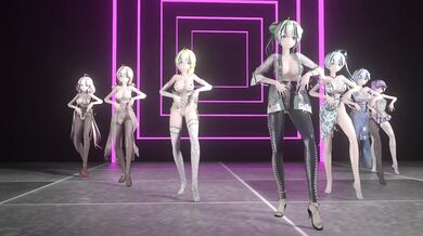 Sexy Ballerina Hentai Dance Party