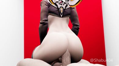 Mercy's Reverse Cowgirl Ride of Pleasure and Pain