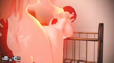 'Big-Titted Futanari Lady Fucks Hard and Loves It!'