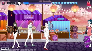 Tonight's Bed Play: A Night Market Fantasy - Level 6