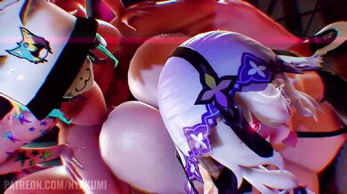 Nyakumi's Juicy Booty Gets Pounded to the Beat of Her Own Music in 'Dancing♡PONPON'